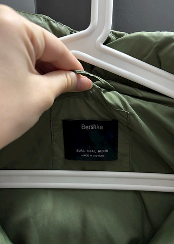 Berahka Haki Crop Şişme Mont - Görsel 7