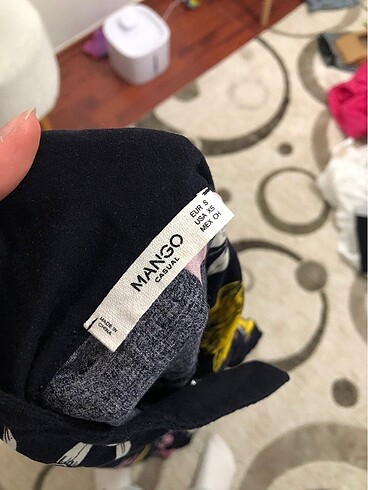 Mango çiçekli elbise - Görsel 7