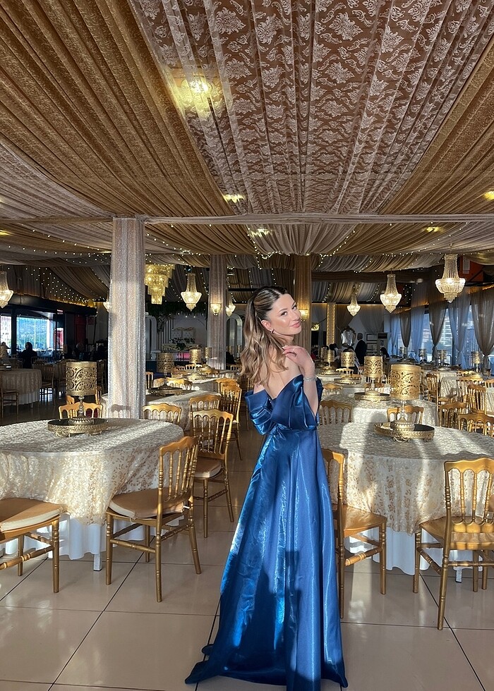 Mavi abiye - Görsel 2