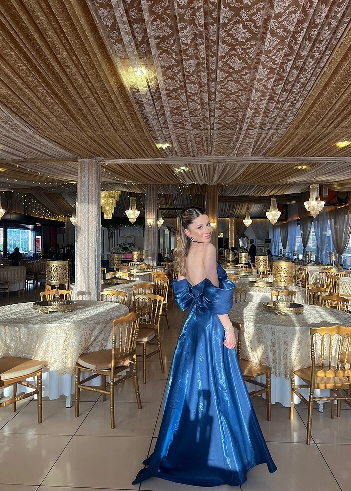 Mavi abiye - Görsel 3