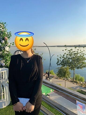 40 Beden Siyah simli abiye