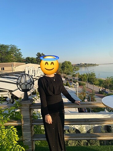Diğer Siyah simli abiye