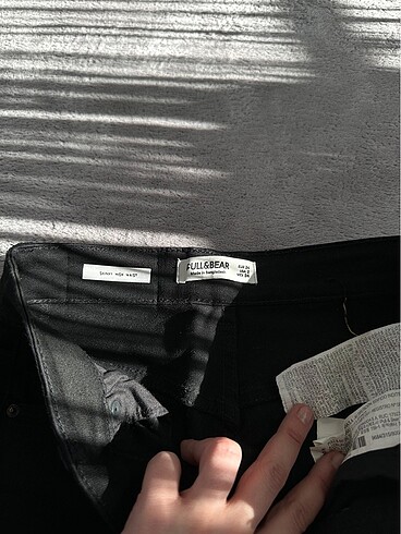 Pull and Bear Pull&bear skinny pantolon siyah