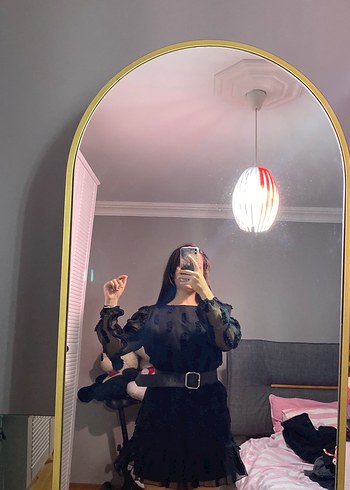 Kemerli elbise - Görsel 2