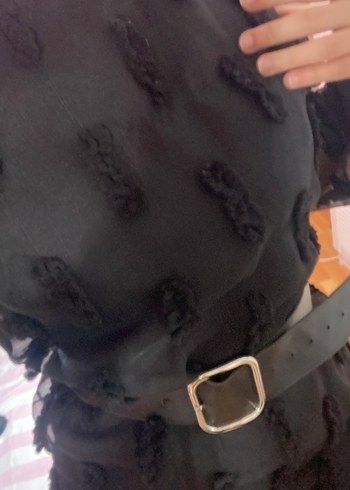 Kemerli elbise - Görsel 4