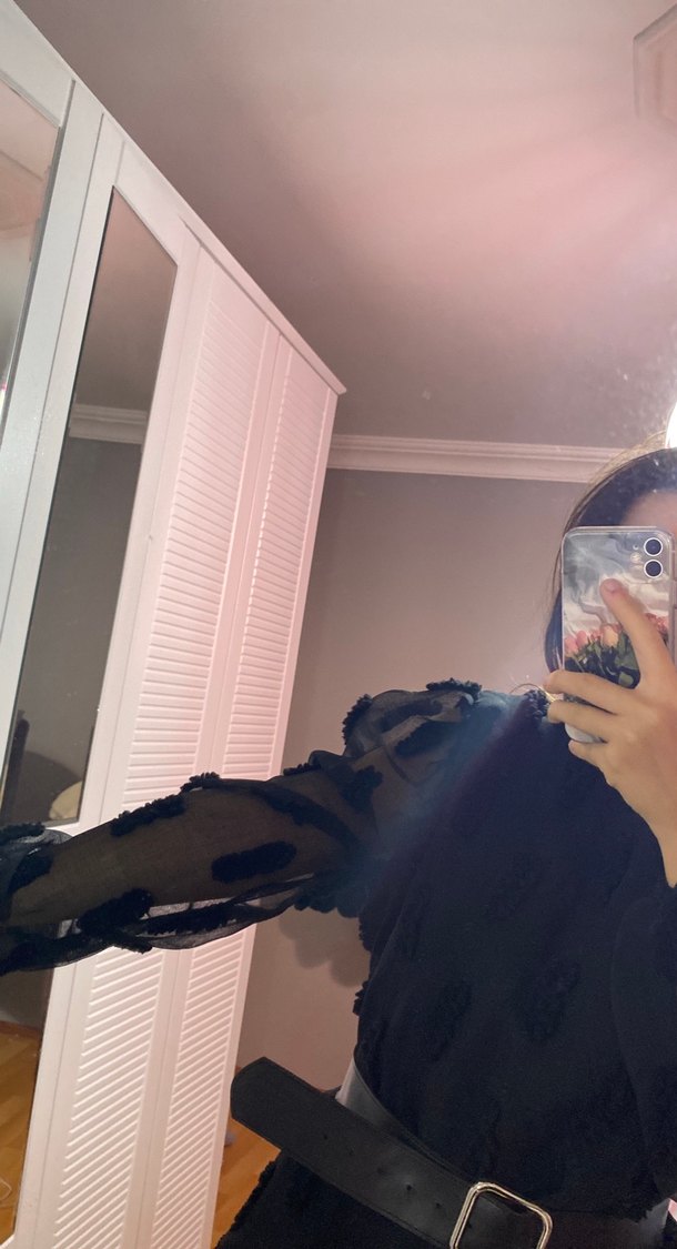 Kemerli elbise - Görsel 3