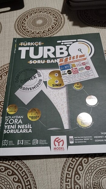 8 sınıf test kitap