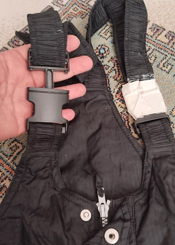 Siyah Kayak Pantolonu Bol Kesim - Görsel 4