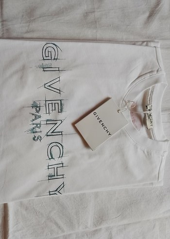 GIVENCHY Givenchy Beyaz Baskılı Kısa Kollu Tişört
