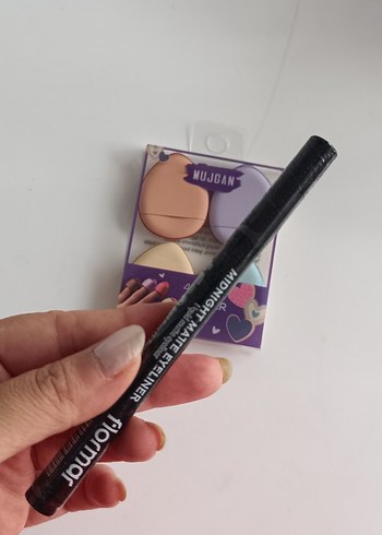 Flormar Midnight Matte Siyah Eyeliner 01 - Görsel 2
