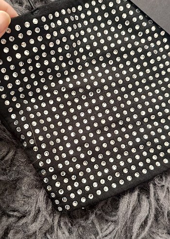 taş işlemeli askılı crop sıfır etiketli - Görsel 2