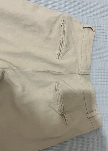 36 Beden ten rengi Renk Bej Kadın Pantolon