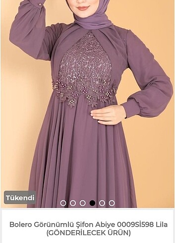 Diğer Şifon elbise 