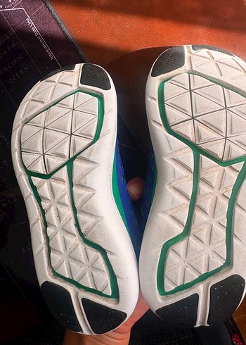Nike Nike Mavi Erkek Çocuk Spor Ayakkabı Velcro