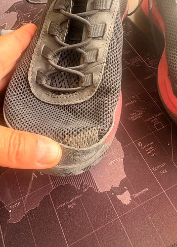 34 Beden siyah Renk Under Armour Bağcıklı Basketbol Ayakkabısı