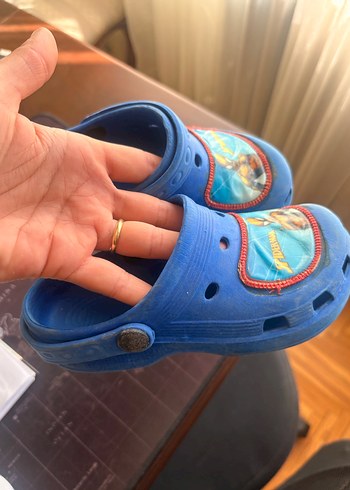 Spiderman baskılı crocs model terlik
