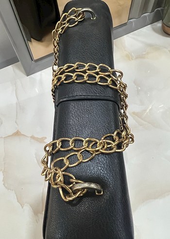 Siyah Deri Kadın Çanta - Klasik Şıklık - Görsel 2