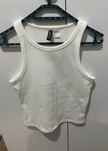 Beyaz Kadın Atlet Fitted Kesim Pamuk - Görsel 2