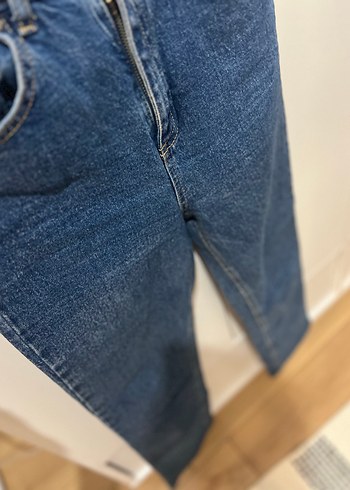 Kadın Mavi Denim Regular Fit Jean - Görsel 3