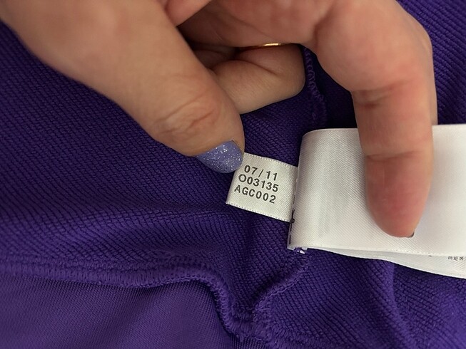 34 Beden mor Renk Orijinal adidas üst