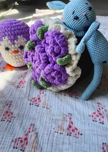 El Yapımı Amigurumi Peluş Oyuncaklar