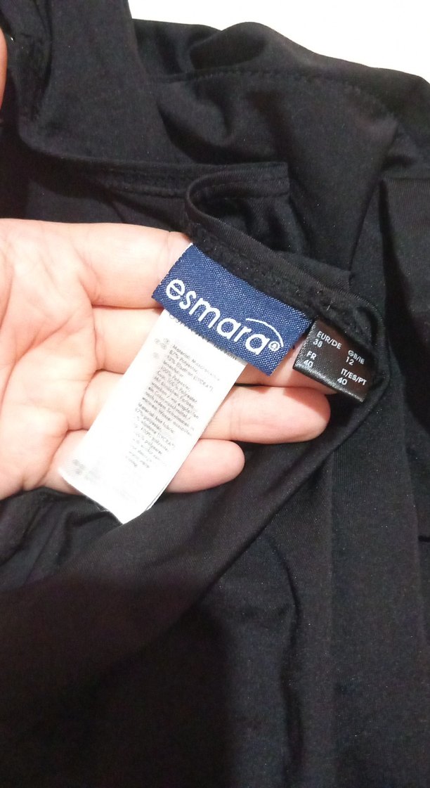 Siyah Fiyonk Detaylı Strappy Mayo - Görsel 2