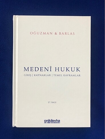 Oğuzman&Barlas Medeni Hukuk