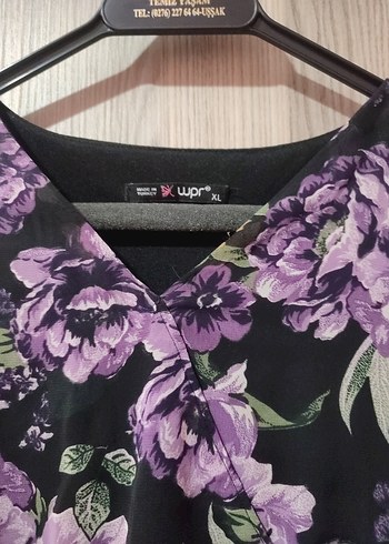 xl Beden sifon Uzun Elbise Piliseli