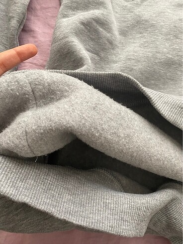 s Beden gri Renk Mavi Sweatshirt polar