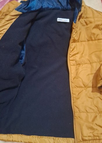 Kahverengi Fermuarlı Erkek Çocuk Mont - Görsel 5