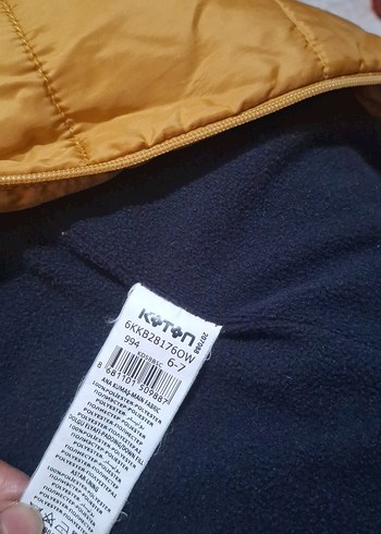 Kahverengi Fermuarlı Erkek Çocuk Mont - Görsel 6