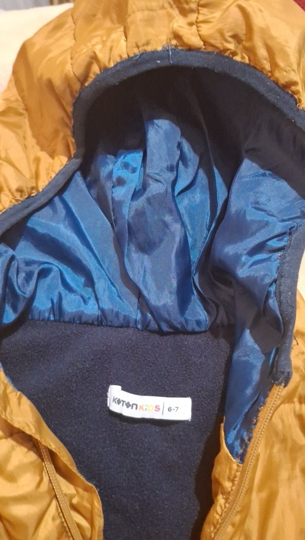 Kahverengi Fermuarlı Erkek Çocuk Mont - Görsel 3