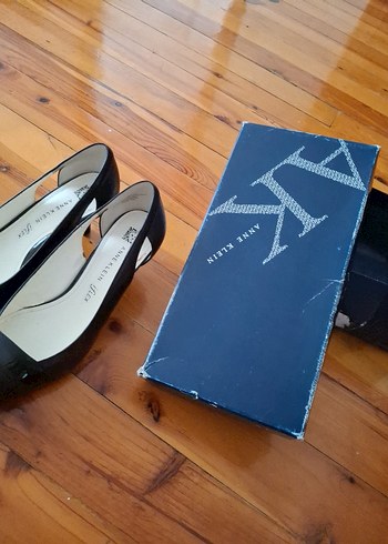 Klasik Siyah Yılan Derisi Desenli Stiletto - Görsel 3