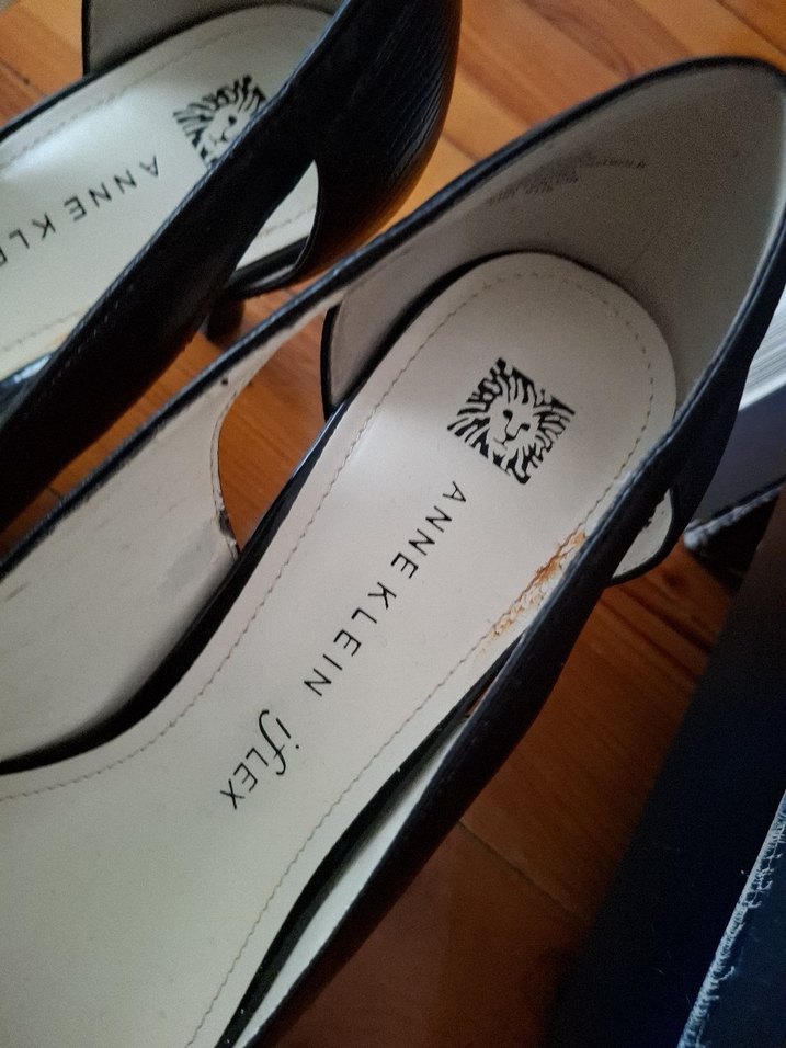 Klasik Siyah Yılan Derisi Desenli Stiletto - Görsel 4