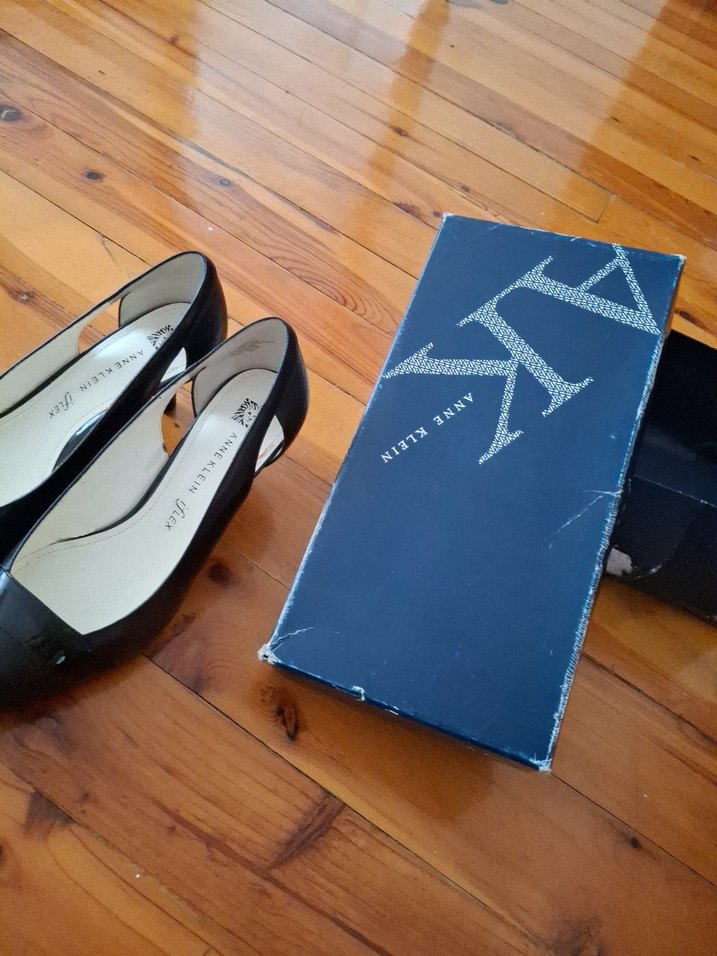 Klasik Siyah Yılan Derisi Desenli Stiletto - Görsel 3