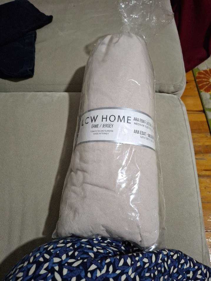 Bej Gri Baskılı Nevresim Takımı - Görsel 2