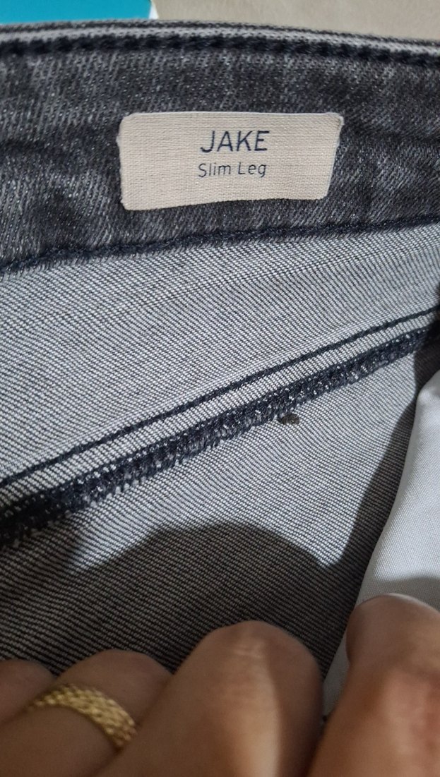 Gri Erkek Denim Pantolon - Görsel 3