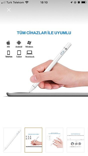 Diğer tablet kalemi