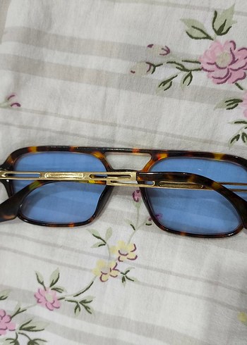 Koyu Mavi Camlı Tokalı Kadın Gözlüğü - Görsel 5