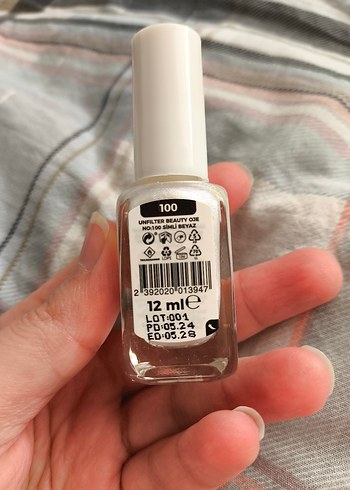 Unfilter Beauty Beyaz Oje - Görsel 2