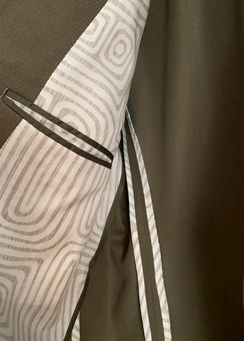 Bej Düğmeli Erkek Takım Ceketi - Görsel 3