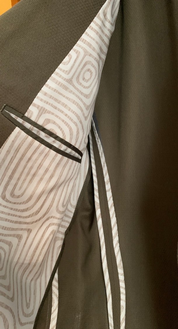 Bej Düğmeli Erkek Takım Ceketi - Görsel 3