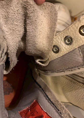 Harley davidson-Beyaz Deri Kadın Yüksek Topuklu Bot - Görsel 5