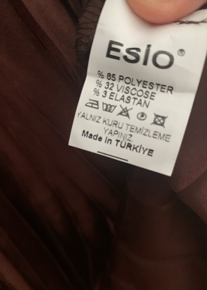 Saten pilise etek - Görsel 4