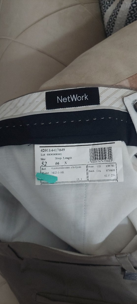 Bej Regular Fit Erkek Pantolon - Görsel 2