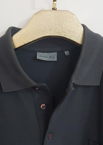 Gri Erkek Polo Yaka Tişört - Görsel 2