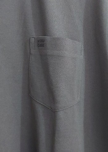Gri Erkek Polo Yaka Tişört - Görsel 5