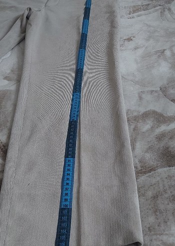 Bej Regular Fit Erkek Süet Pantolon - Görsel 6