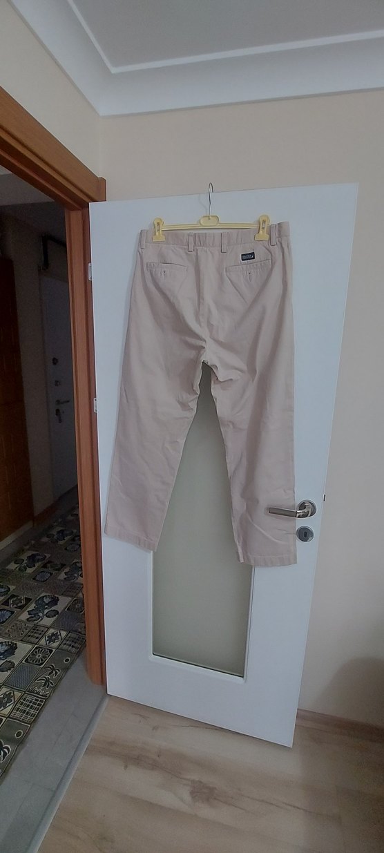 Bej Regular Fit Midi Erkek Pantolon - Görsel 2