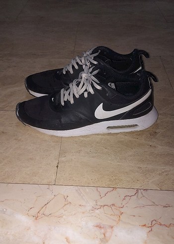 Siyah Bağcıklı Nike Erkek spor Ayakkabı - Görsel 2